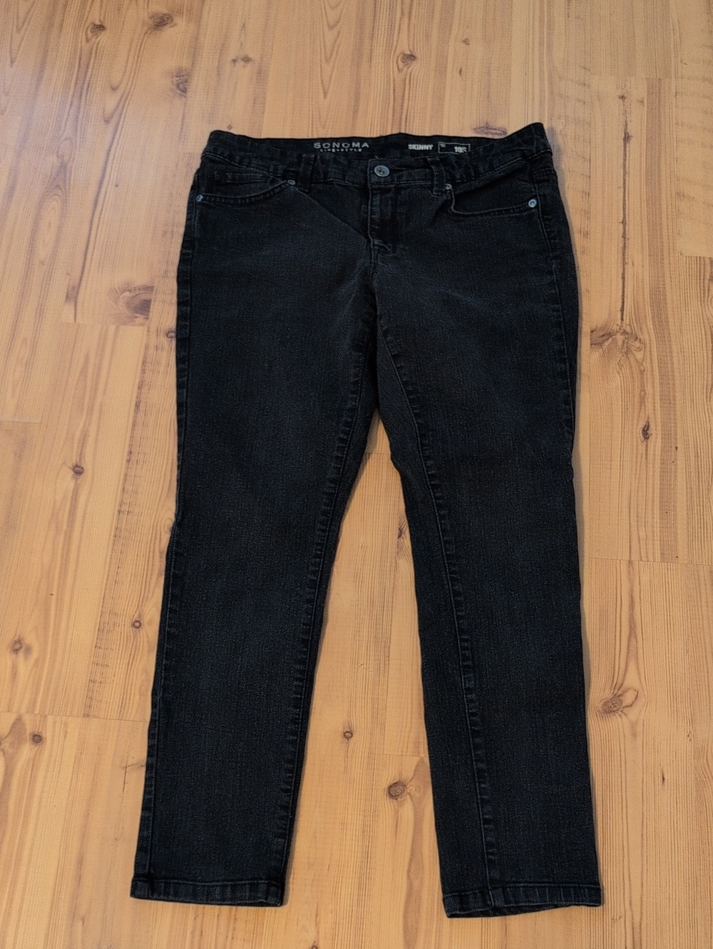 Sonoma Black Skinny Stretch Jeans
